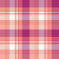 skott tartan sömlös mönster. gingham mönster mall för design prydnad. sömlös tyg textur. vektor