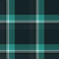 Tartan Muster nahtlos. Pastell- klassisch Plaid Tartan Flanell Hemd Tartan Muster. modisch Fliesen zum Tapeten. vektor