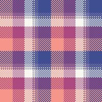 klassisch schottisch Tartan Design. kariert Muster nahtlos. Vorlage zum Design Ornament. nahtlos Stoff Textur. vektor