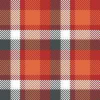 Tartan Muster nahtlos. traditionell schottisch kariert Hintergrund. Vorlage zum Design Ornament. nahtlos Stoff Textur. vektor