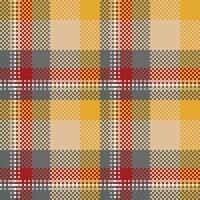 Tartan nahtlos Muster. Süss Prüfer Muster zum Schal, Kleid, Rock, andere modern Frühling Herbst Winter Mode Textil- Design. vektor