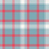 skott tartan pläd sömlös mönster, abstrakt kolla upp pläd mönster. traditionell skott vävd tyg. skogsarbetare skjorta flanell textil. mönster bricka swatch ingår. vektor