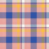 schottisch Tartan Plaid nahtlos Muster, Süss Plaid Muster nahtlos. zum Schal, Kleid, Rock, andere modern Frühling Herbst Winter Mode Textil- Design. vektor