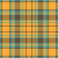 Tartan Muster nahtlos. Süss Schachbrett Muster nahtlos Tartan Illustration Vektor einstellen zum Schal, Decke, andere modern Frühling Sommer- Herbst Winter Urlaub Stoff drucken.