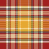 tartan mönster sömlös. traditionell skott rutig bakgrund. traditionell skott vävd tyg. skogsarbetare skjorta flanell textil. mönster bricka swatch ingår. vektor