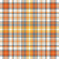 tartan sömlös mönster. skott tartan mönster mall för design prydnad. sömlös tyg textur. vektor