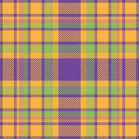 Plaid Muster nahtlos. Tartan nahtlos Muster Vorlage zum Design Ornament. nahtlos Stoff Textur. vektor