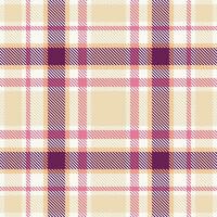 Plaid Muster nahtlos. Tartan Plaid Vektor nahtlos Muster. zum Hemd Druck, Kleidung, Kleider, Tischdecken, Decken, Bettwäsche, Papier, Steppdecke, Stoff und andere Textil- Produkte.