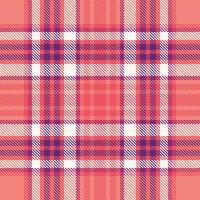 Plaid Muster nahtlos. abstrakt prüfen Plaid Muster zum Schal, Kleid, Rock, andere modern Frühling Herbst Winter Mode Textil- Design. vektor