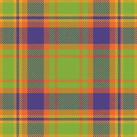 schottisch Tartan Muster. Plaid Muster nahtlos Vorlage zum Design Ornament. nahtlos Stoff Textur. vektor