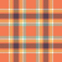 schottisch Tartan Muster. Gingham Muster Flanell Hemd Tartan Muster. modisch Fliesen zum Tapeten. vektor