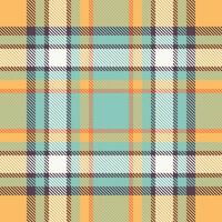 skott tartan mönster. gingham mönster traditionell skott vävd tyg. skogsarbetare skjorta flanell textil. mönster bricka swatch ingår. vektor