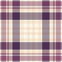 Tartan Plaid nahtlos Muster. kariert Muster nahtlos. zum Schal, Kleid, Rock, andere modern Frühling Herbst Winter Mode Textil- Design. vektor