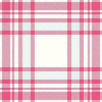 Tartan Plaid nahtlos Muster. Gingham Muster. traditionell schottisch gewebte Stoff. Holzfäller Hemd Flanell Textil. Muster Fliese Swatch inbegriffen. vektor