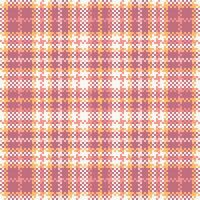 kariert Muster nahtlos. Gingham Muster Flanell Hemd Tartan Muster. modisch Fliesen zum Tapeten. vektor