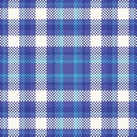 kariert Muster nahtlos. klassisch Plaid Tartan zum Hemd Druck, Kleidung, Kleider, Tischdecken, Decken, Bettwäsche, Papier, Steppdecke, Stoff und andere Textil- Produkte. vektor