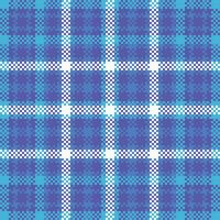 kariert Muster nahtlos. schottisch Plaid, Flanell Hemd Tartan Muster. modisch Fliesen zum Tapeten. vektor