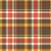 Tartan Muster nahtlos. Süss Prüfer Muster Vorlage zum Design Ornament. nahtlos Stoff Textur. vektor