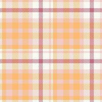 plädar mönster sömlös. tartan sömlös mönster traditionell skott vävd tyg. skogsarbetare skjorta flanell textil. mönster bricka swatch ingår. vektor