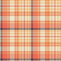 Plaid Muster nahtlos. Tartan nahtlos Muster Flanell Hemd Tartan Muster. modisch Fliesen zum Tapeten. vektor