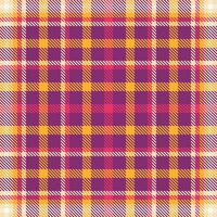 Plaid Muster nahtlos. abstrakt prüfen Plaid Muster Flanell Hemd Tartan Muster. modisch Fliesen zum Tapeten. vektor