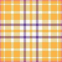 Plaid Muster nahtlos. schottisch Tartan Muster zum Hemd Druck, Kleidung, Kleider, Tischdecken, Decken, Bettwäsche, Papier, Steppdecke, Stoff und andere Textil- Produkte. vektor