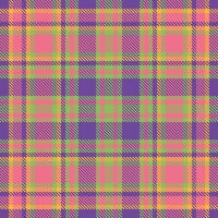 Plaid Muster nahtlos. Gingham Muster Vorlage zum Design Ornament. nahtlos Stoff Textur. vektor