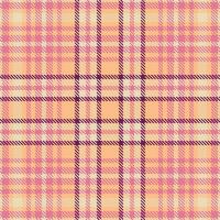 Plaid Muster nahtlos. klassisch Plaid Tartan Flanell Hemd Tartan Muster. modisch Fliesen zum Tapeten. vektor