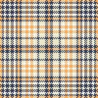 pläd mönster sömlös. tartan sömlös mönster traditionell skott vävd tyg. skogsarbetare skjorta flanell textil. mönster bricka swatch ingår. vektor