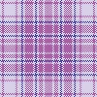 pläd mönster sömlös. gingham mönster mall för design prydnad. sömlös tyg textur. vektor