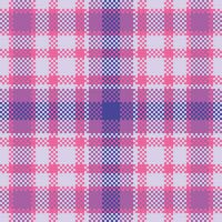 Plaid Muster nahtlos. schottisch Tartan Muster traditionell schottisch gewebte Stoff. Holzfäller Hemd Flanell Textil. Muster Fliese Swatch inbegriffen. vektor