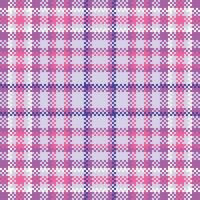 Plaid Muster nahtlos. schottisch Tartan Muster zum Schal, Kleid, Rock, andere modern Frühling Herbst Winter Mode Textil- Design. vektor