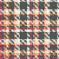 klassisch schottisch Tartan Design. Gingham Muster. traditionell schottisch gewebte Stoff. Holzfäller Hemd Flanell Textil. Muster Fliese Swatch inbegriffen. vektor