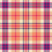 Plaid Muster nahtlos. Tartan Plaid Vektor nahtlos Muster. zum Hemd Druck, Kleidung, Kleider, Tischdecken, Decken, Bettwäsche, Papier, Steppdecke, Stoff und andere Textil- Produkte.