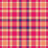 Plaid Muster nahtlos. klassisch schottisch Tartan Design. Vorlage zum Design Ornament. nahtlos Stoff Textur. vektor