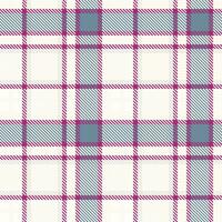 Tartan Plaid Muster nahtlos. Gingham Muster. zum Hemd Druck, Kleidung, Kleider, Tischdecken, Decken, Bettwäsche, Papier, Steppdecke, Stoff und andere Textil- Produkte. vektor