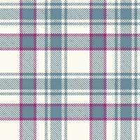 Tartan Plaid Muster nahtlos. Gingham Muster. Vorlage zum Design Ornament. nahtlos Stoff Textur. Vektor Illustration