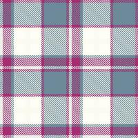 Tartan Plaid Muster nahtlos. klassisch Plaid Schottenstoff. Vorlage zum Design Ornament. nahtlos Stoff Textur. Vektor Illustration