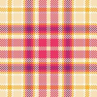 Plaid Muster nahtlos. traditionell schottisch kariert Hintergrund. zum Schal, Kleid, Rock, andere modern Frühling Herbst Winter Mode Textil- Design. vektor