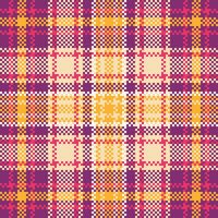 Plaid Muster nahtlos. abstrakt prüfen Plaid Muster zum Hemd Druck, Kleidung, Kleider, Tischdecken, Decken, Bettwäsche, Papier, Steppdecke, Stoff und andere Textil- Produkte. vektor