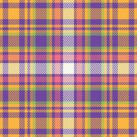 Plaid Muster nahtlos. Tartan nahtlos Muster zum Schal, Kleid, Rock, andere modern Frühling Herbst Winter Mode Textil- Design. vektor