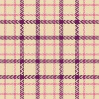 Plaid Muster nahtlos. Tartan Plaid Vektor nahtlos Muster. Flanell Hemd Tartan Muster. modisch Fliesen zum Tapeten.