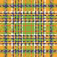 schottisch Tartan Muster. Prüfer Muster Vorlage zum Design Ornament. nahtlos Stoff Textur. vektor