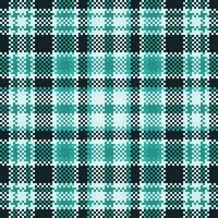 Tartan Muster nahtlos. Pastell- klassisch Plaid Tartan Vorlage zum Design Ornament. nahtlos Stoff Textur. vektor