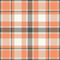 klassisk skott tartan design. gingham mönster. mall för design prydnad. sömlös tyg textur. vektor