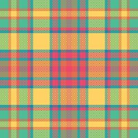 schottisch Tartan Plaid nahtlos Muster, klassisch Plaid Schottenstoff. Vorlage zum Design Ornament. nahtlos Stoff Textur. Vektor Illustration