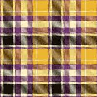 Tartan nahtlos Muster. abstrakt prüfen Plaid Muster Vorlage zum Design Ornament. nahtlos Stoff Textur. vektor