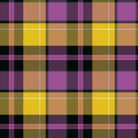 Tartan Muster nahtlos. Süss Plaid Muster traditionell schottisch gewebte Stoff. Holzfäller Hemd Flanell Textil. Muster Fliese Swatch inbegriffen. vektor