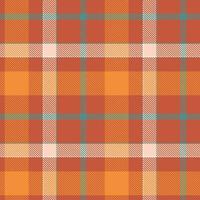 Tartan Muster nahtlos. Pastell- klassisch Plaid Tartan Flanell Hemd Tartan Muster. modisch Fliesen zum Tapeten. vektor