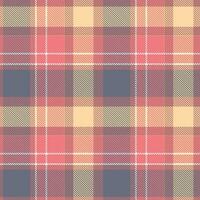 Tartan Plaid nahtlos Muster. Gingham Muster. zum Schal, Kleid, Rock, andere modern Frühling Herbst Winter Mode Textil- Design. vektor